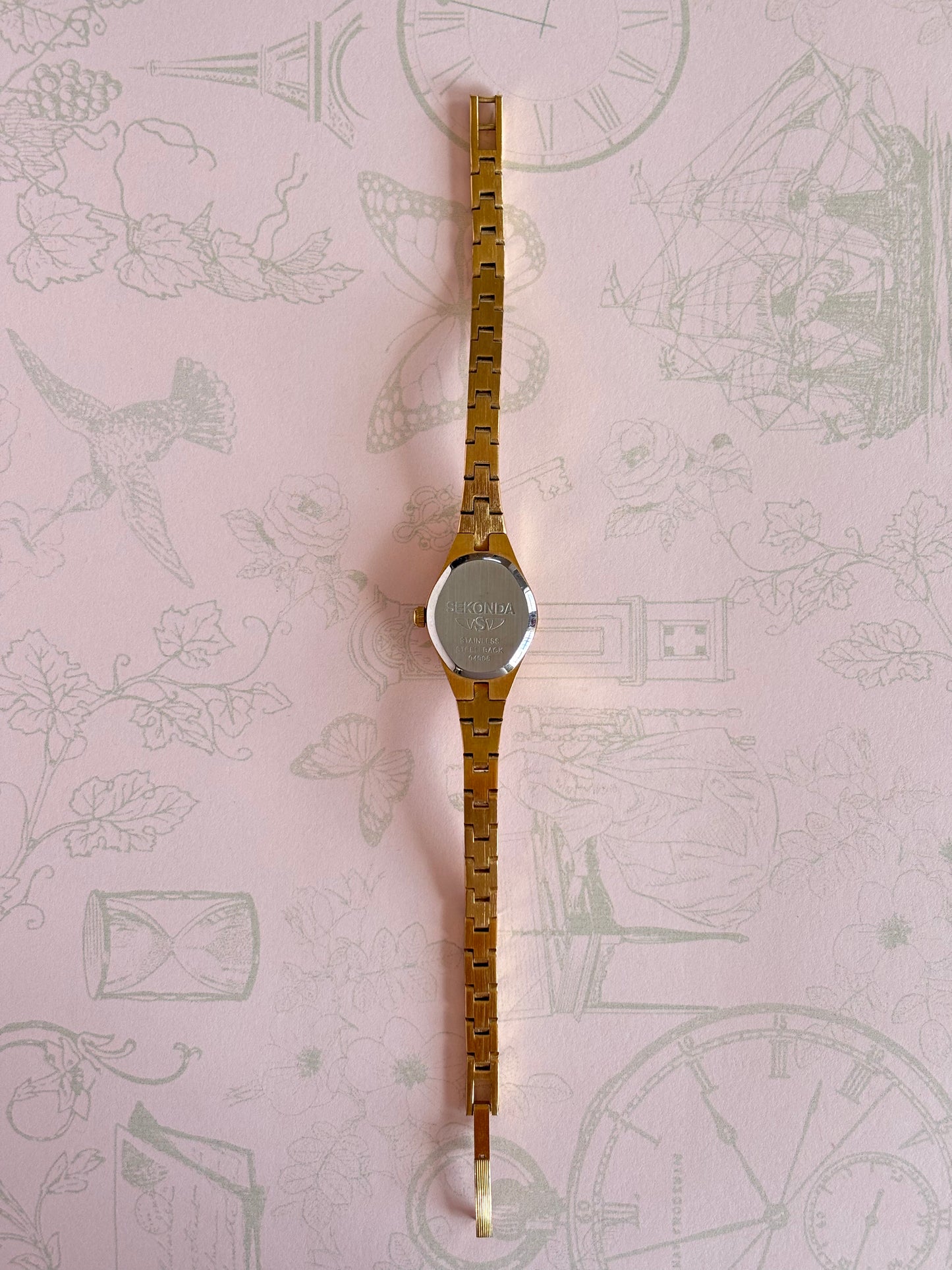 Vintage Watch With Heart Shaped Dial