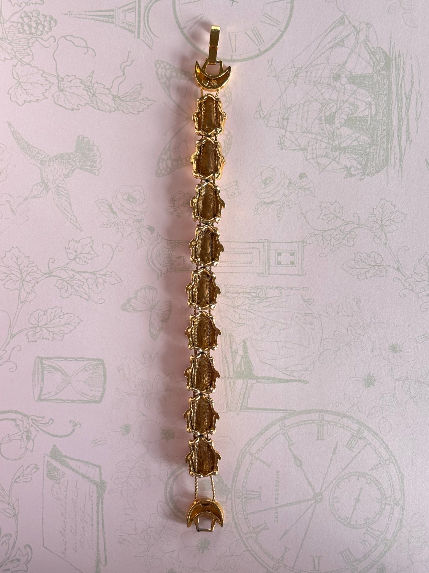 Lady Bug Slide-Charm Bracelet