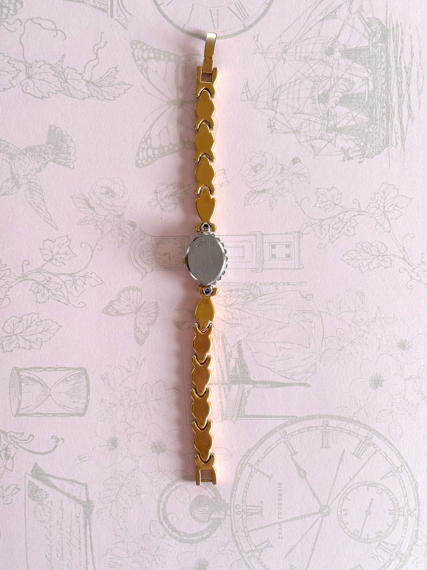 Vintage Unique Gold Tone Watch