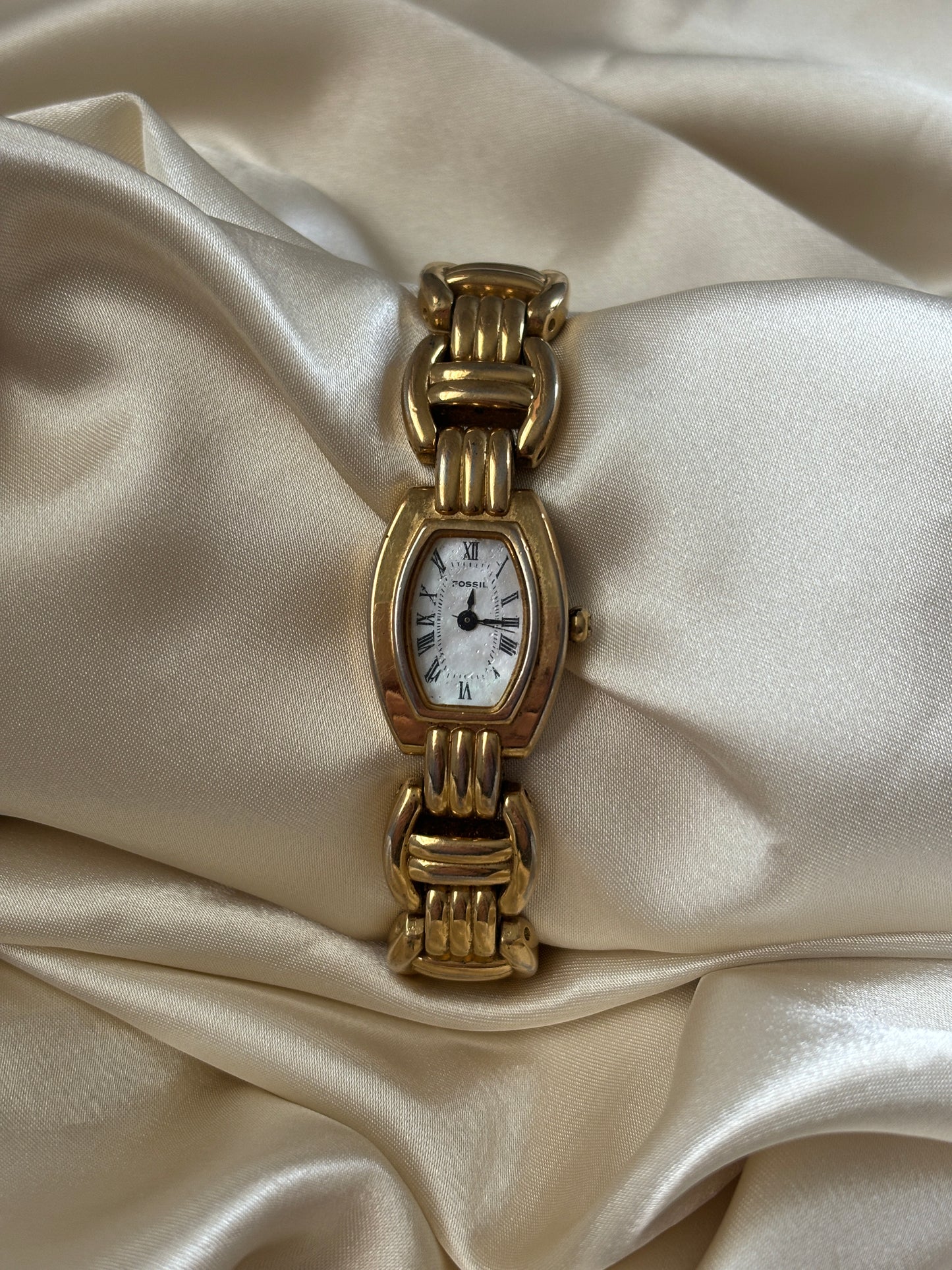 Vintage Gold Tone Fossil Watch