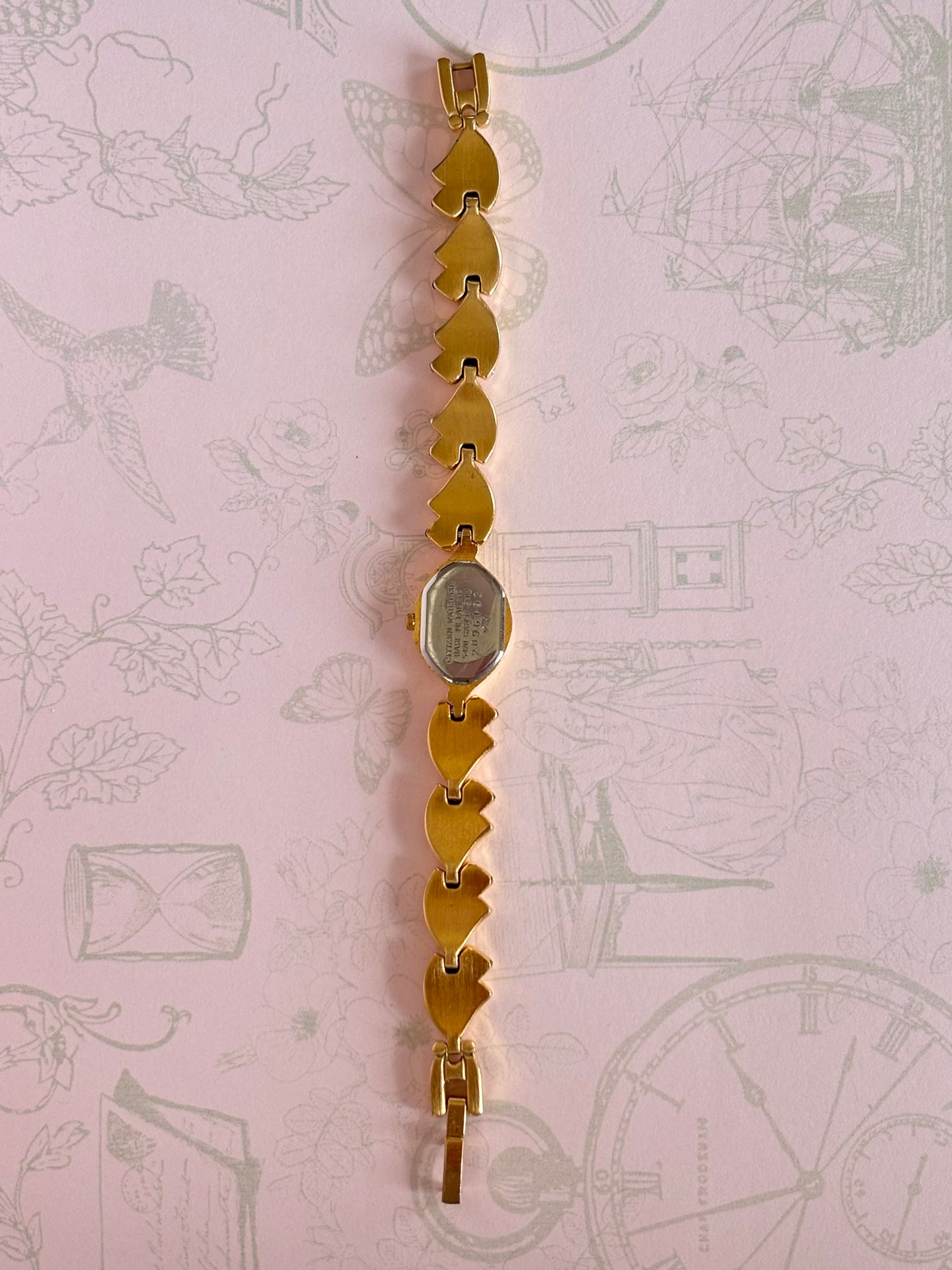 RARE Vintage Citizen Watch With Black Accents