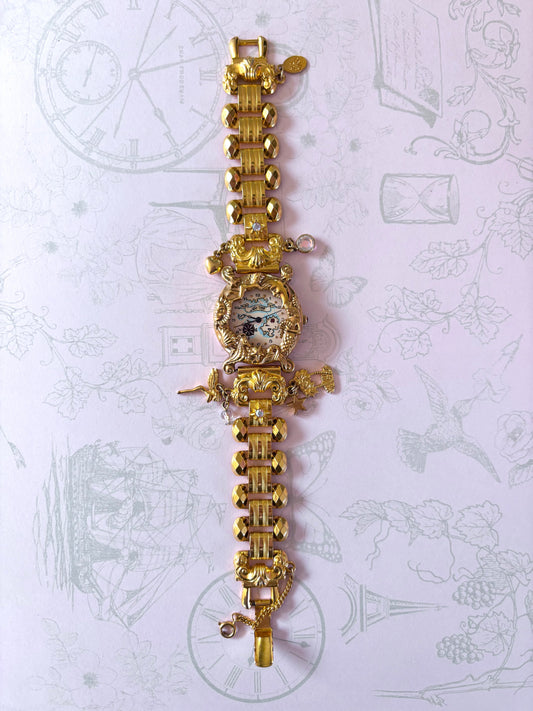 Vintage Kirks Folly Treasure Map Watch