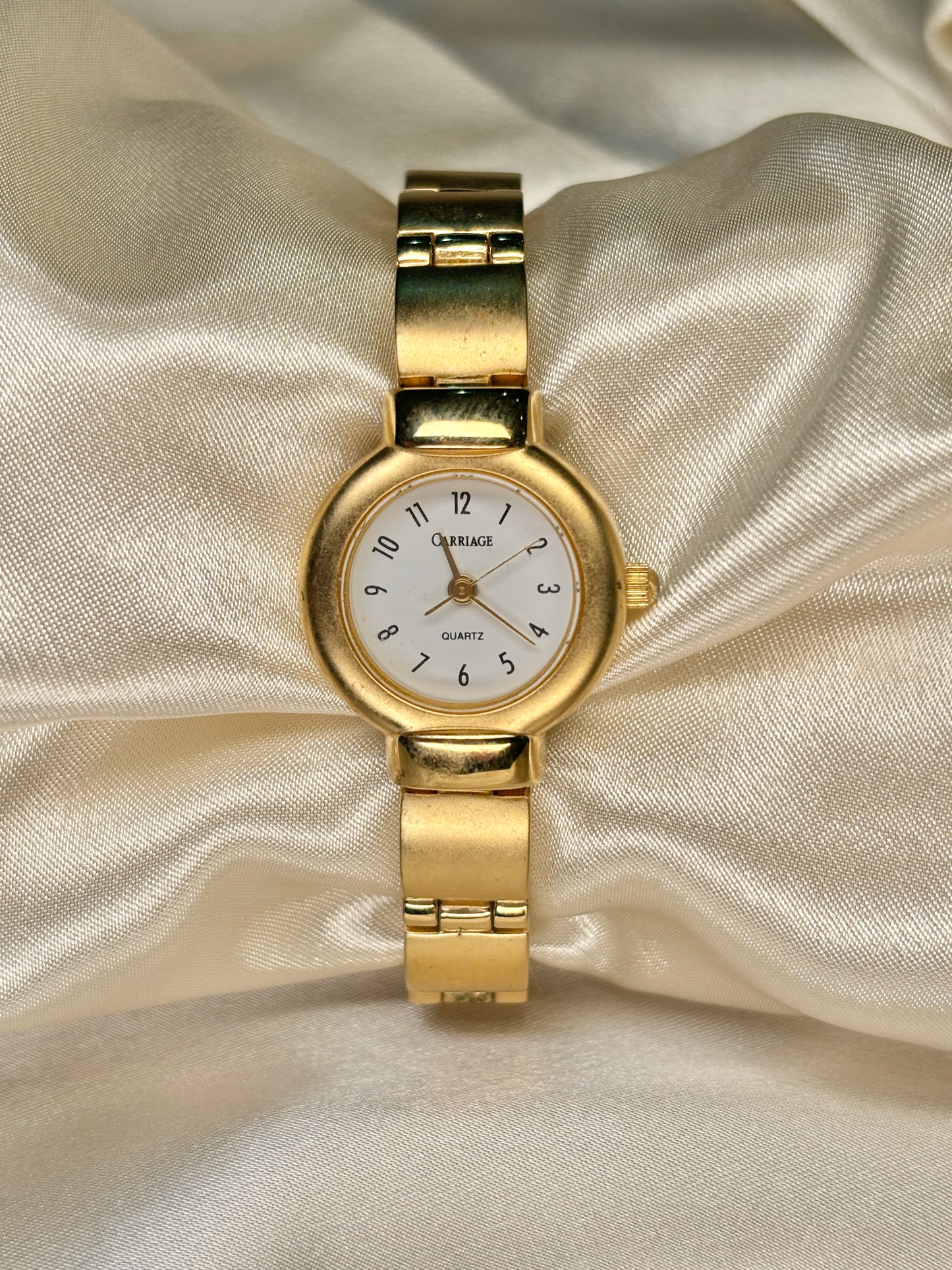 Vintage Gold Toned Carriage Watch