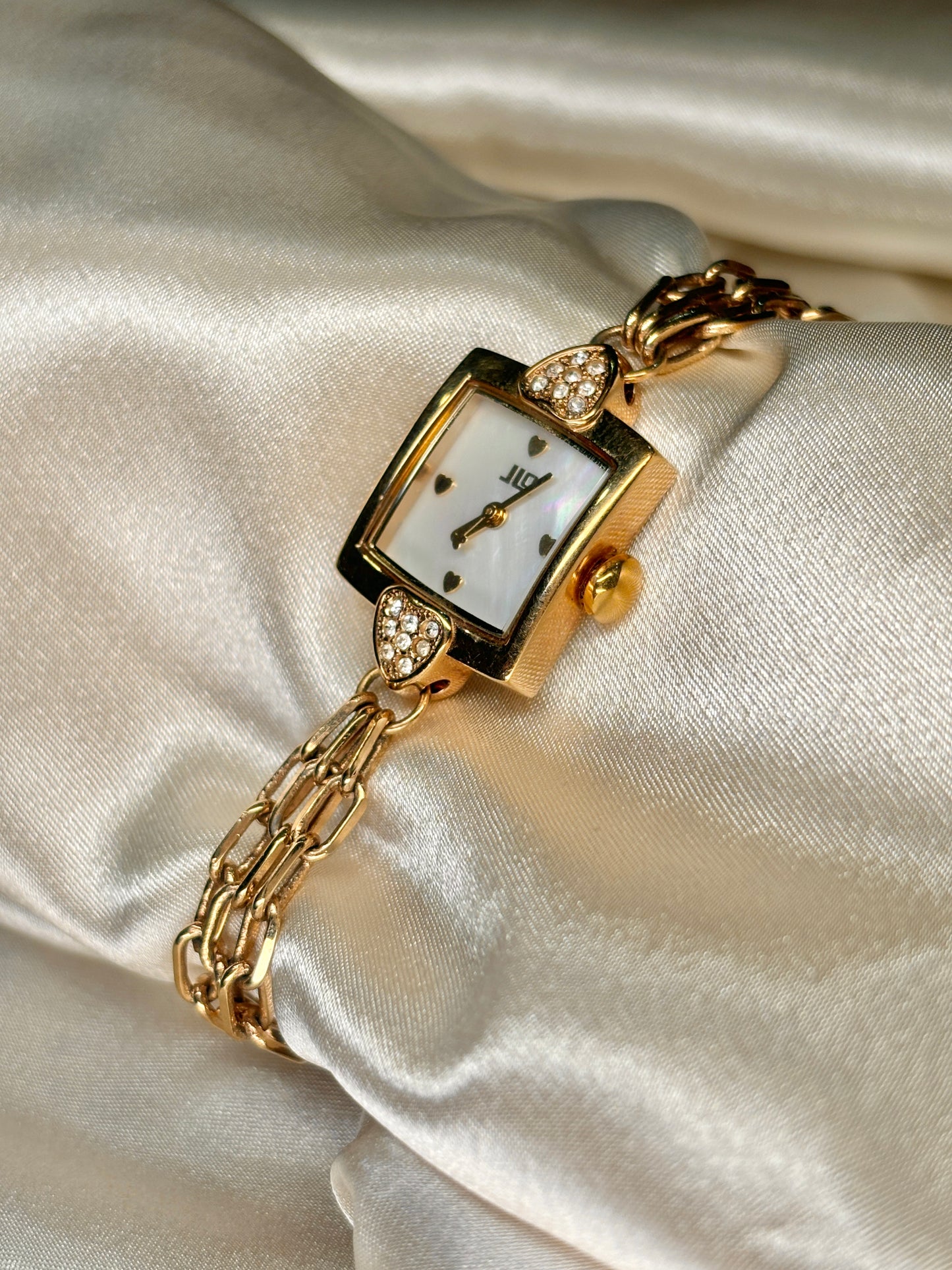 Three Chain Vintage JLO Watch