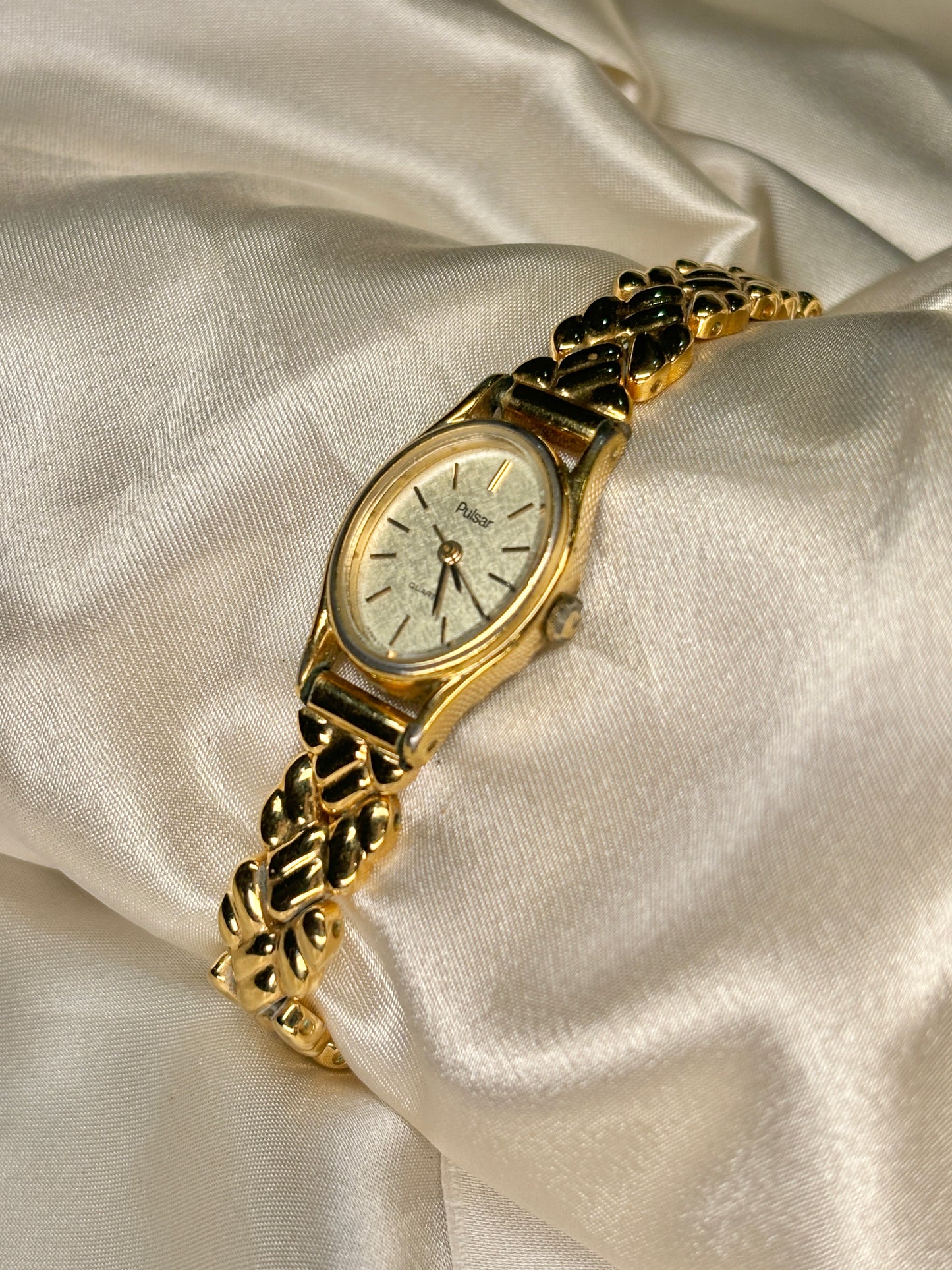 Vintage Pulsar Gold Tone Watch